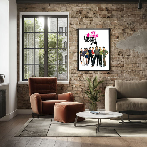 "10 Things I Hate About You" (1999) Framed Movie Poster