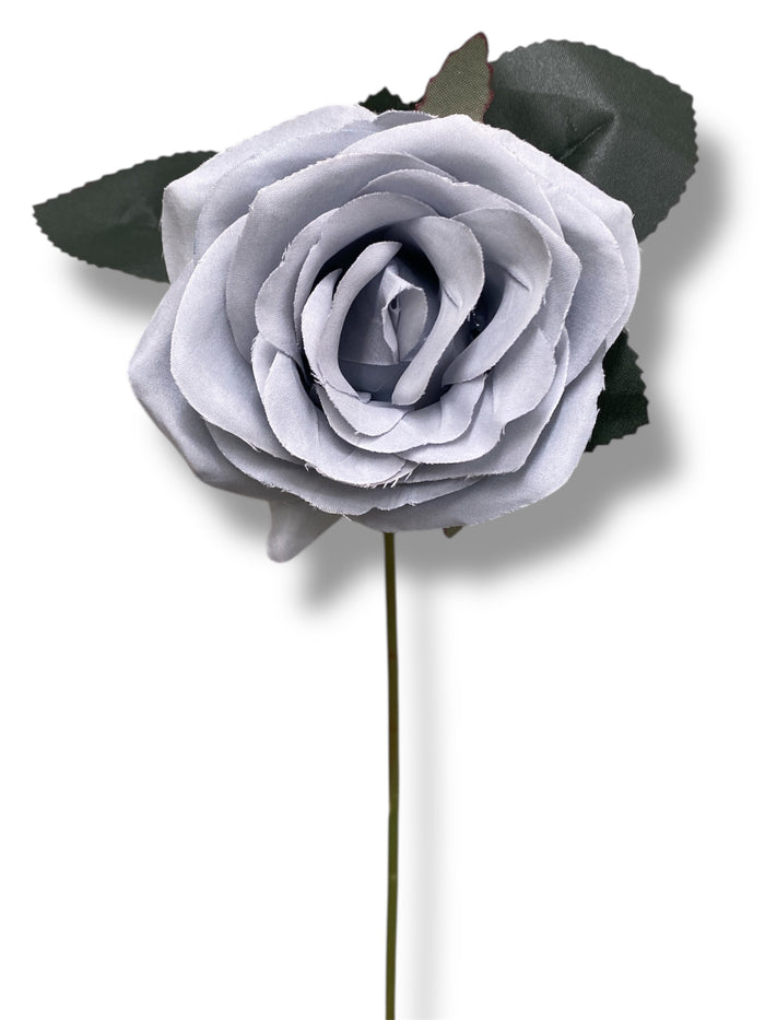 17.5'' Deluxe Rose Bush ( B1024N-#20 Dusty Blue ) AN10004