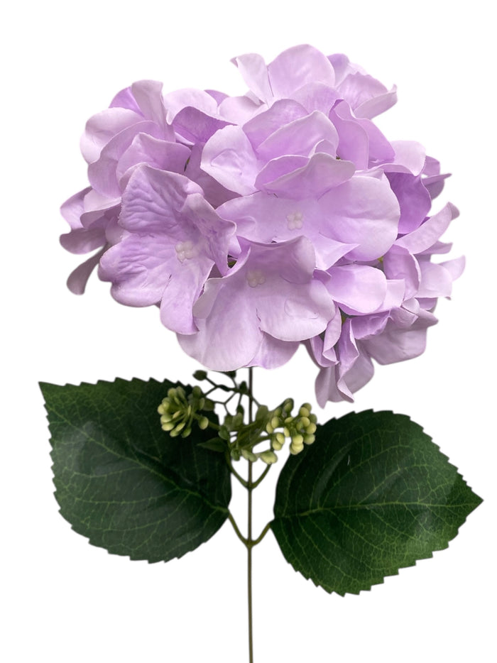18'' Pongee Hydrangea Bush ( INT24007-#19 Soft Lalic )