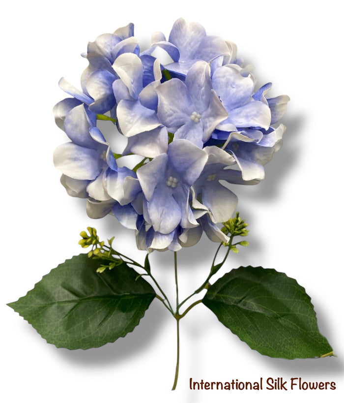 18'' Pongee Hydrangea Bush ( INT24007-#9Blue )
