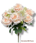 19'' Rose/Hydrangea Bush ( INT5503-Light Pink )