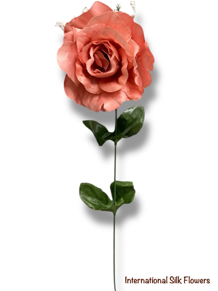 23'' Satin Rose Bush ( AN24010-Rose Gold )