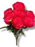 24.5'' Peony Bush ( INT1031-New Fuchsia )