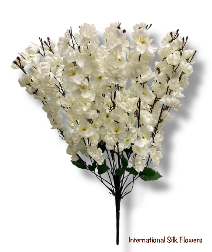 25'' Peach Blossom Bush ( B2488-Cream ) SFB604-1004