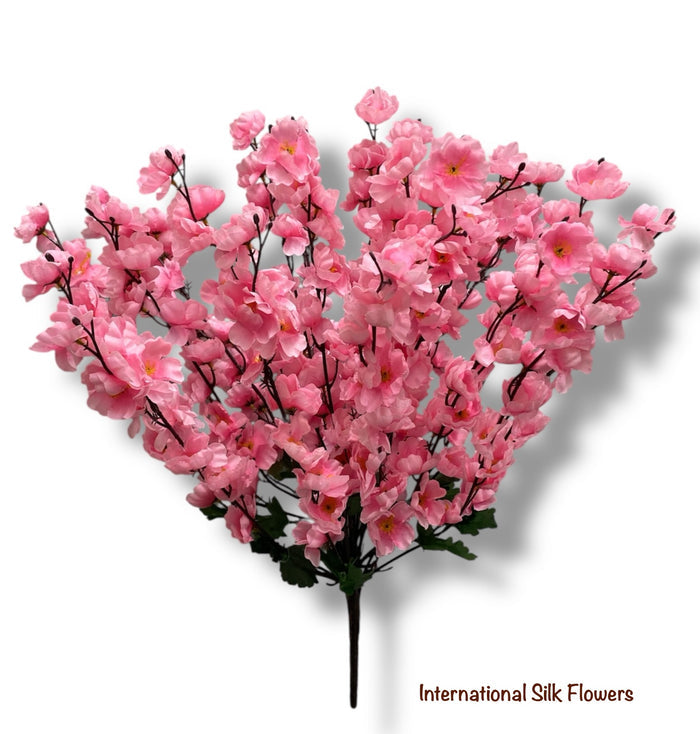 25'' Peach Blossom Bush ( B2488-Pink )