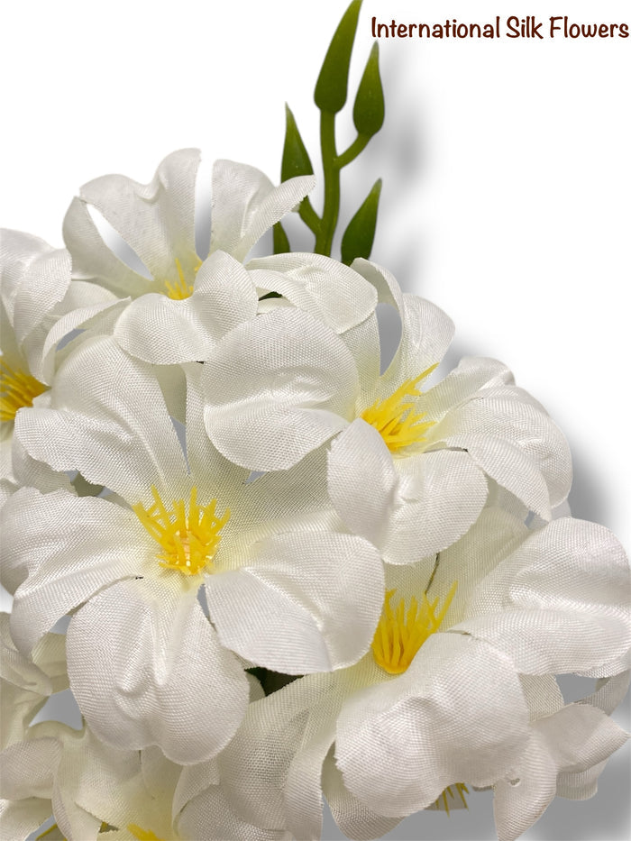 28.5'' Delphinium Bush ( INT7007-#1 Cream )