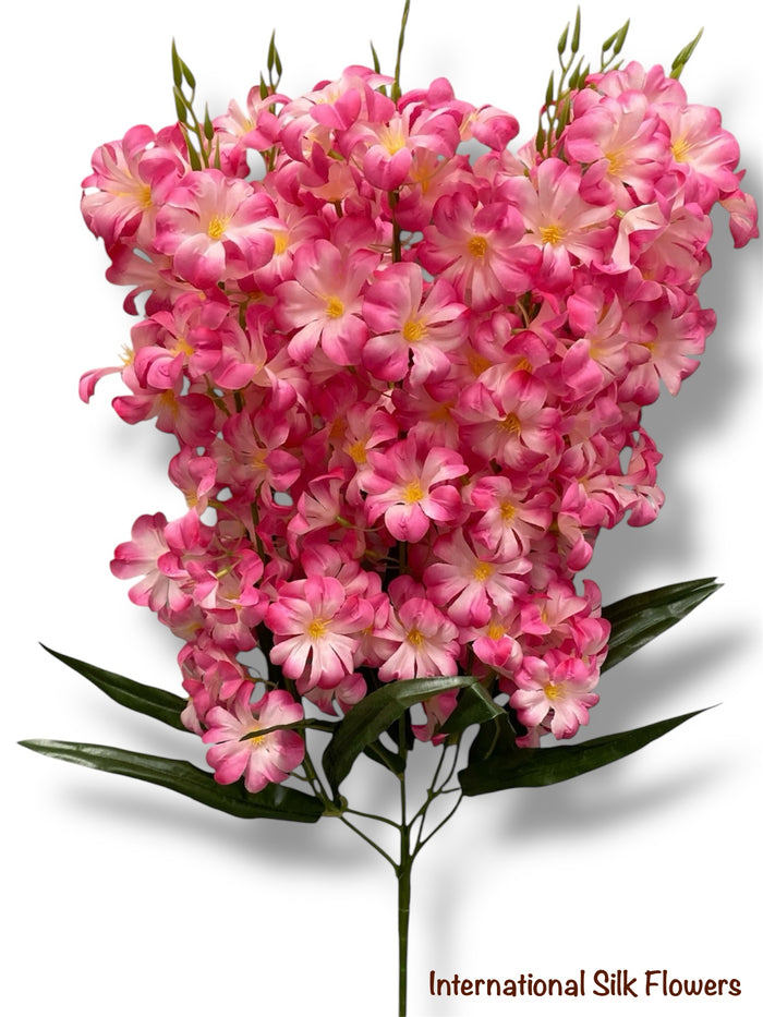 28.5'' Delphinium Bush ( INT7007-#5 Hot Pink )
