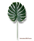 33'' Large Split Philo Leaf  ( Monstera Leaf ) ( INT0142-Dark Green )