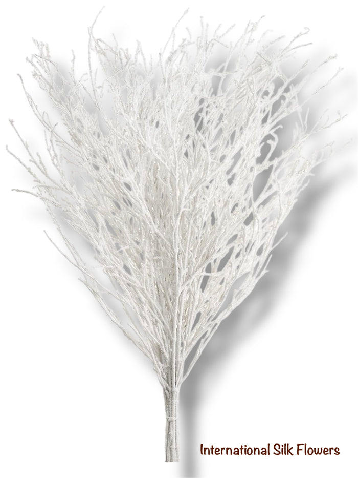 45" Snowed Twig Bundle ( XAQ429-WH )