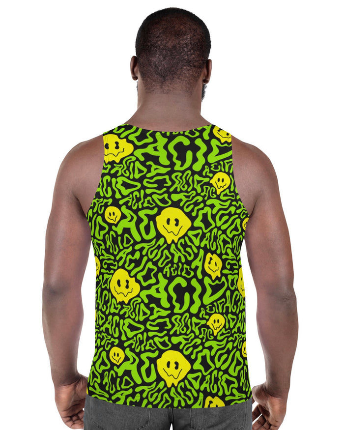 Acid Smilez Tank Top, Tank Top, - One Stop Rave