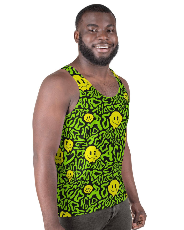 Acid Smilez Tank Top, Tank Top, - One Stop Rave