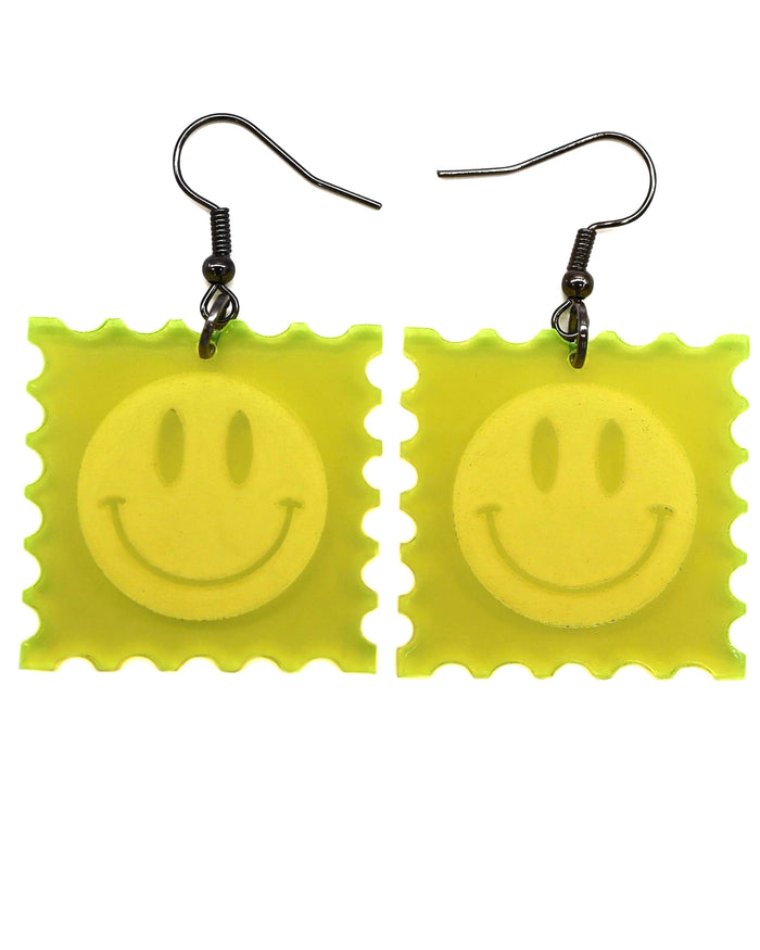 Acid Tab Earrings, Dangle Earrings, - One Stop Rave