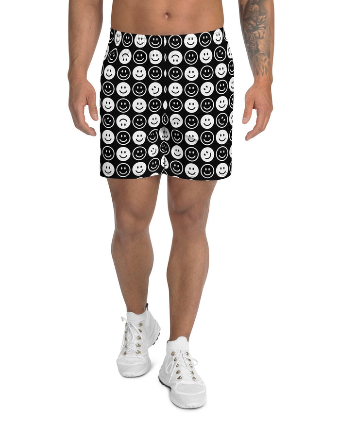 All Smiles Recycled Athletic Shorts, Athletic Shorts, - One Stop Rave