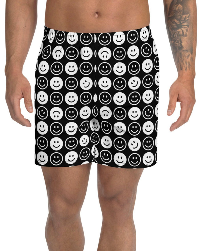 All Smiles Recycled Athletic Shorts, Athletic Shorts, - One Stop Rave