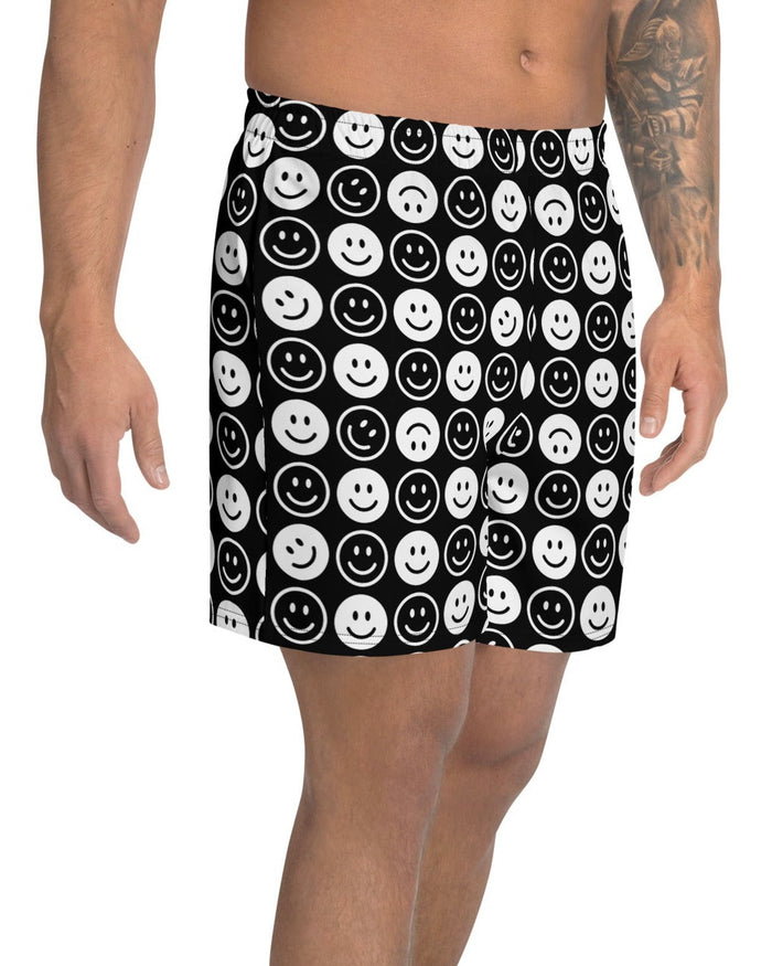 All Smiles Recycled Athletic Shorts, Athletic Shorts, - One Stop Rave