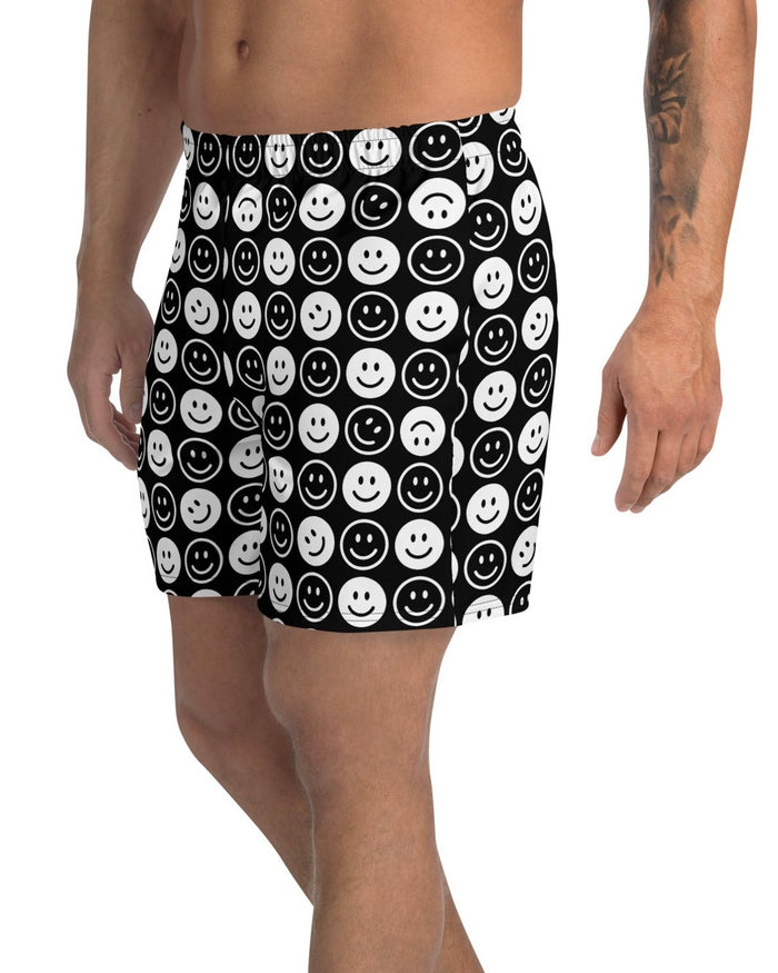 All Smiles Recycled Athletic Shorts, Athletic Shorts, - One Stop Rave