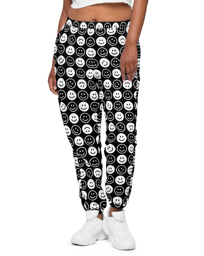 All Smiles Track Pants, Track Pants, - One Stop Rave