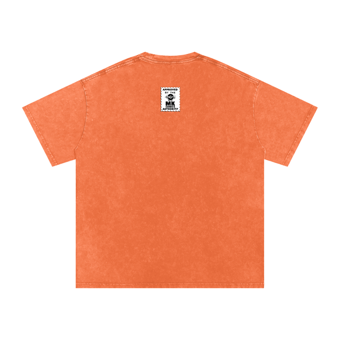 ATLiens - Snow Washed Oversized Cotton T-Shirt