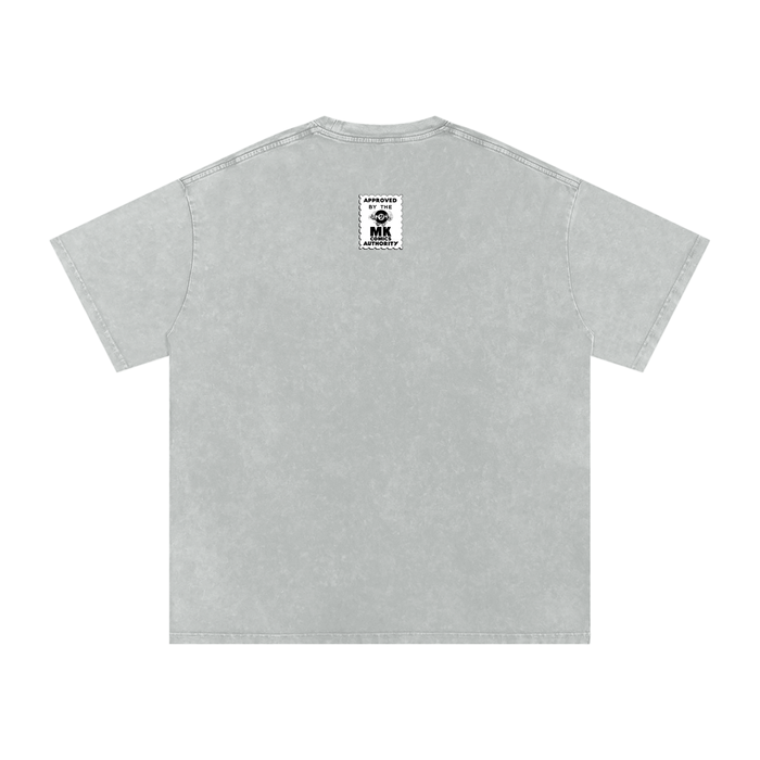 ATLiens - Snow Washed Oversized Cotton T-Shirt