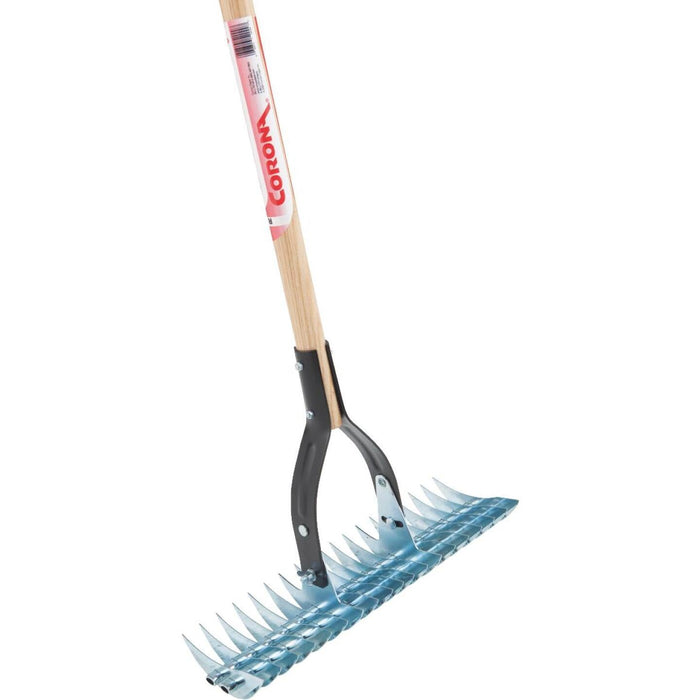 Corona 15 In. Steel Landscape Rake (19-Tine)