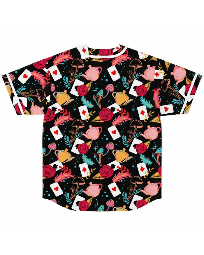 Curiouser and Curiouser Jersey, Baseball Jersey, - One Stop Rave