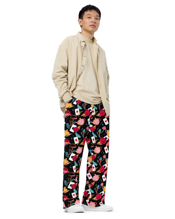 Curiouser and Curiouser Luxe Wide Leg Pants