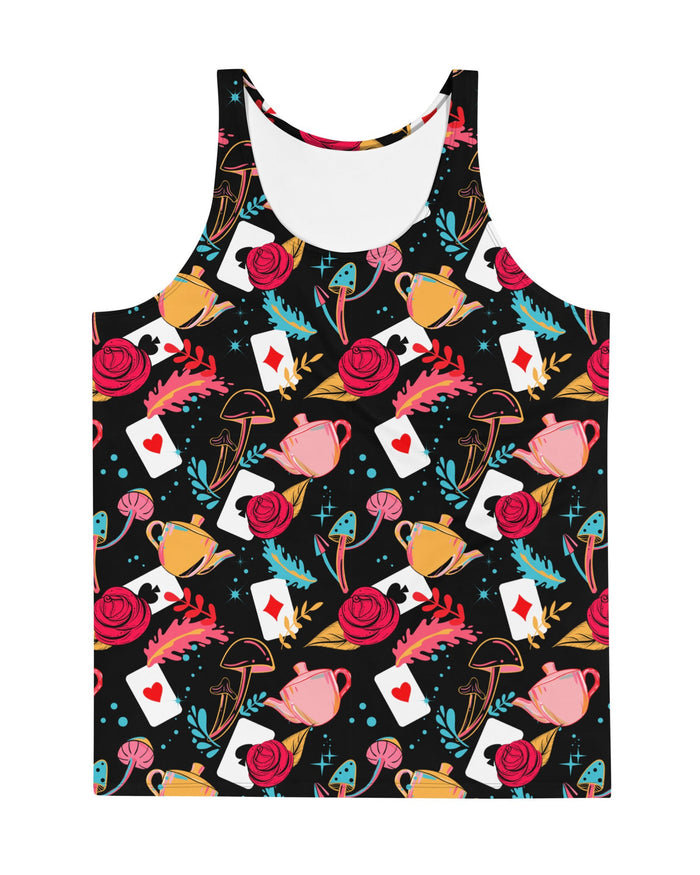 Curiouser and Curiouser Tank Top, Tank Top, - One Stop Rave