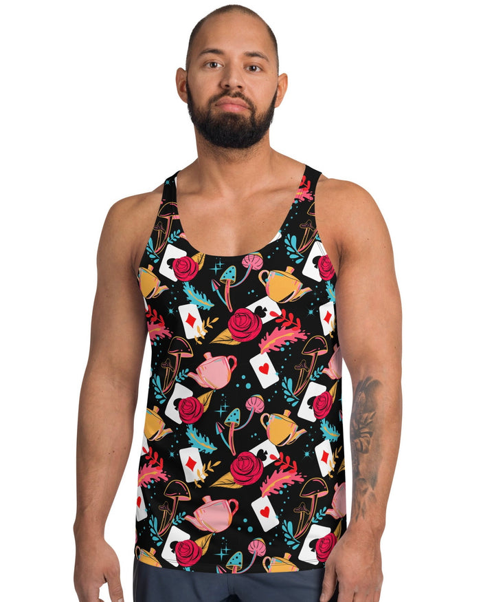Curiouser and Curiouser Tank Top, Tank Top, - One Stop Rave