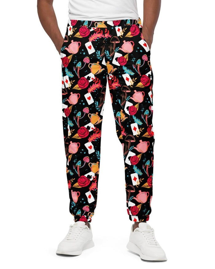 Curiouser and Curiouser Track Pants, Track Pants, - One Stop Rave