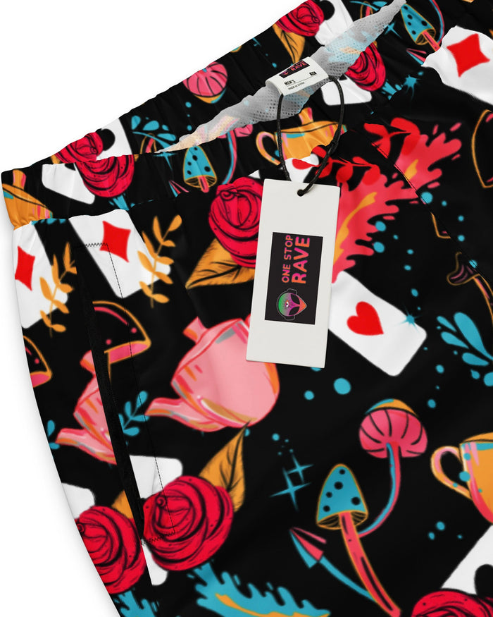 Curiouser and Curiouser Track Pants, Track Pants, - One Stop Rave