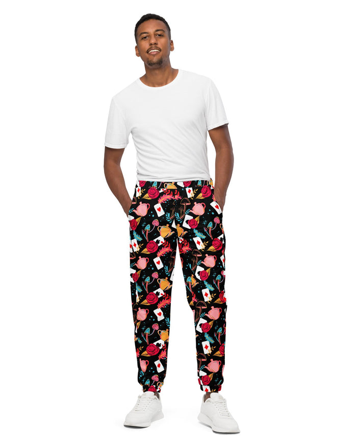 Curiouser and Curiouser Track Pants, Track Pants, - One Stop Rave