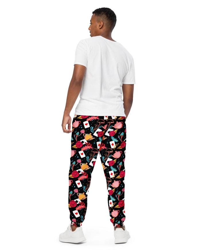 Curiouser and Curiouser Track Pants, Track Pants, - One Stop Rave