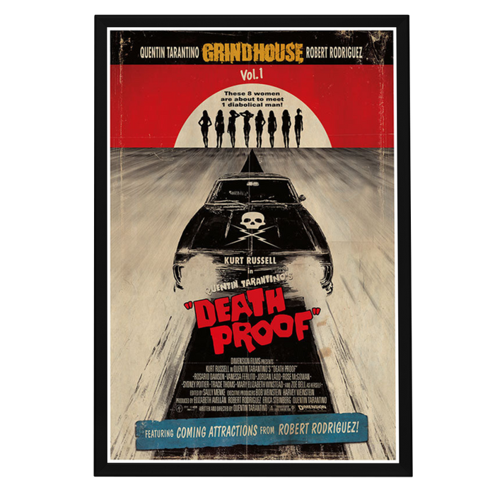 "Deathproof" (2007) Framed Movie Poster