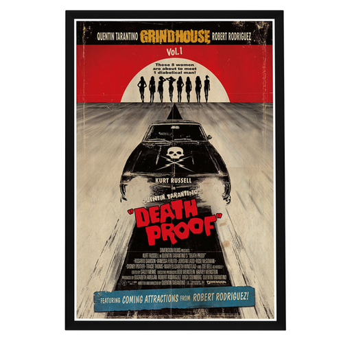 "Deathproof" (2007) Framed Movie Poster