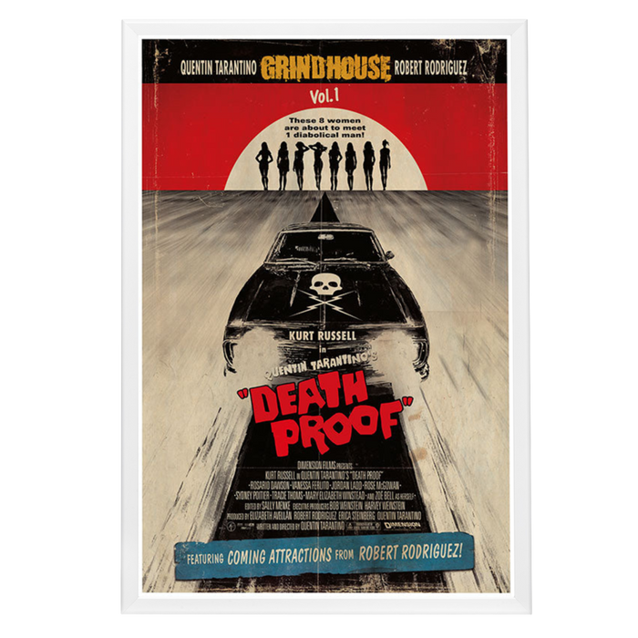 "Deathproof" (2007) Framed Movie Poster