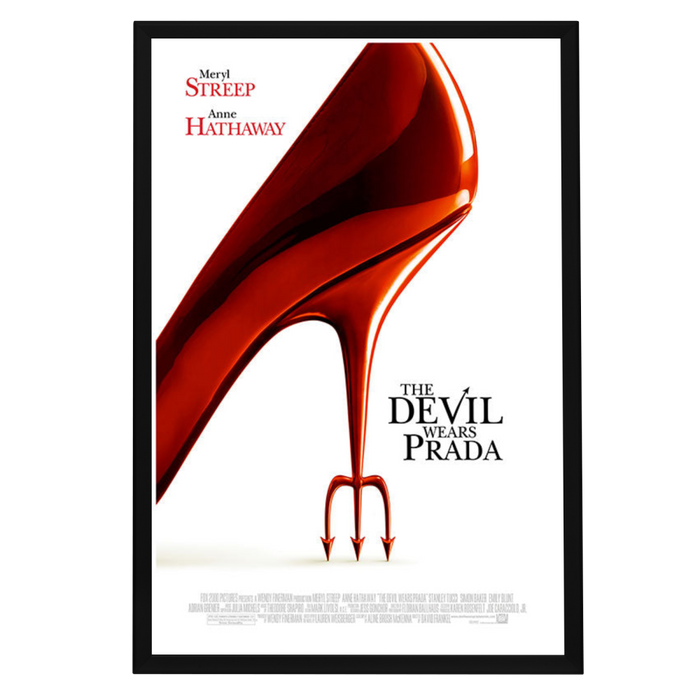"Devil Wears Prada" (2006) Framed Movie Poster