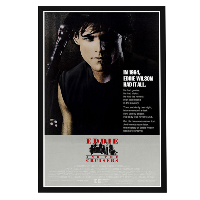 "Eddie and the Cruisers" (1983) Framed Movie Poster