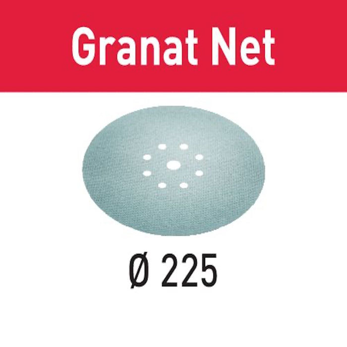Festool Abrasive net STF D225 P240 GR NET/25 Granat Net available at Colorize.