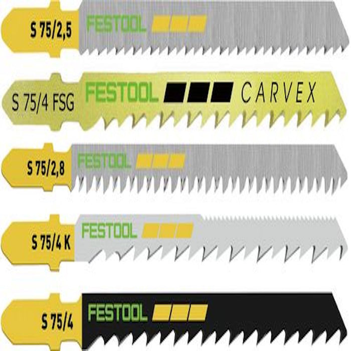 Festool Jigsaw blade set STS-Sort/25 W available at Colorize.