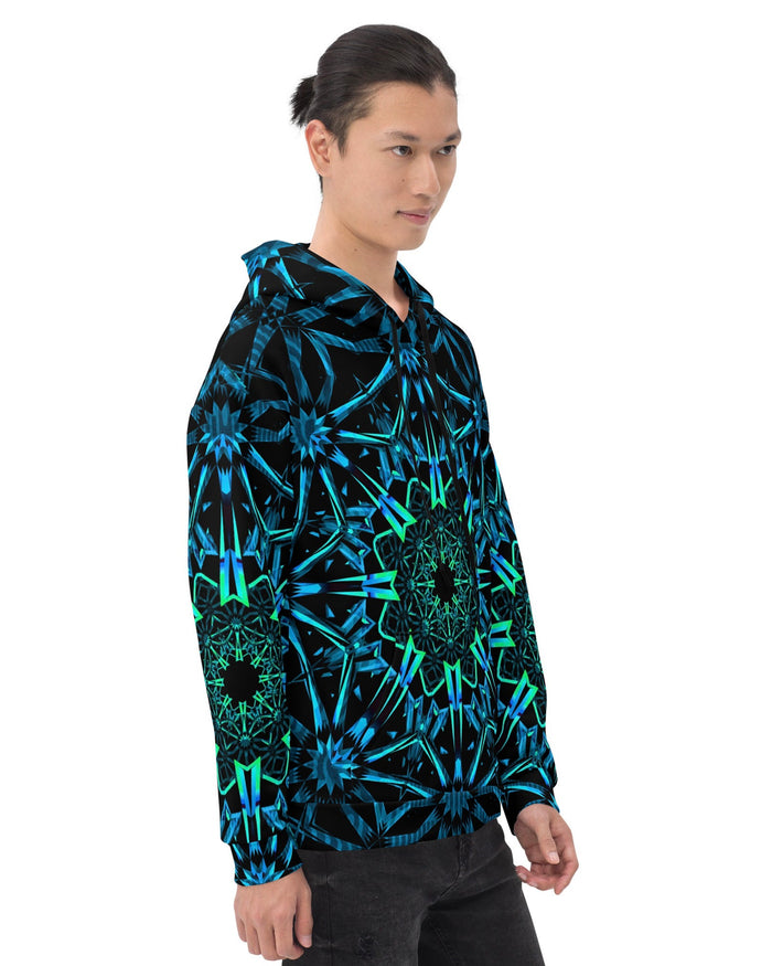 Fractals Hoodie, Hoodie, - One Stop Rave