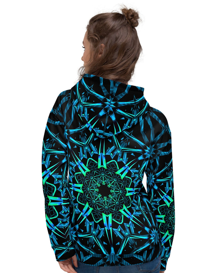 Fractals Hoodie, Hoodie, - One Stop Rave