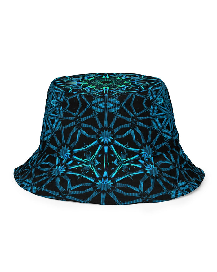 Fractals Reversible Bucket Hat, Bucket Hat, - One Stop Rave