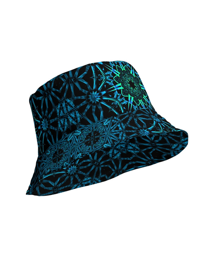 Fractals Reversible Bucket Hat, Bucket Hat, - One Stop Rave