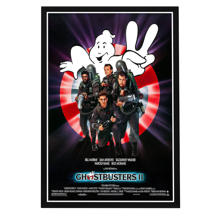 "Ghostbusters II" (1989) Framed Movie Poster