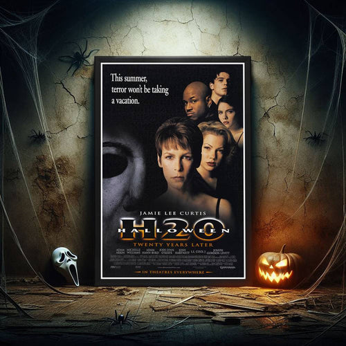 "Halloween H20: 20 Years Later" (1998) Framed Movie Poster