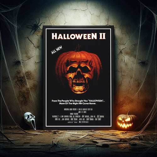 "Halloween II" (1981) Framed Movie Poster