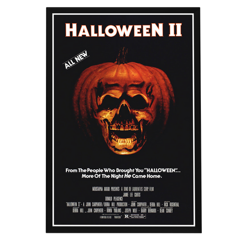 "Halloween II" (1981) Framed Movie Poster