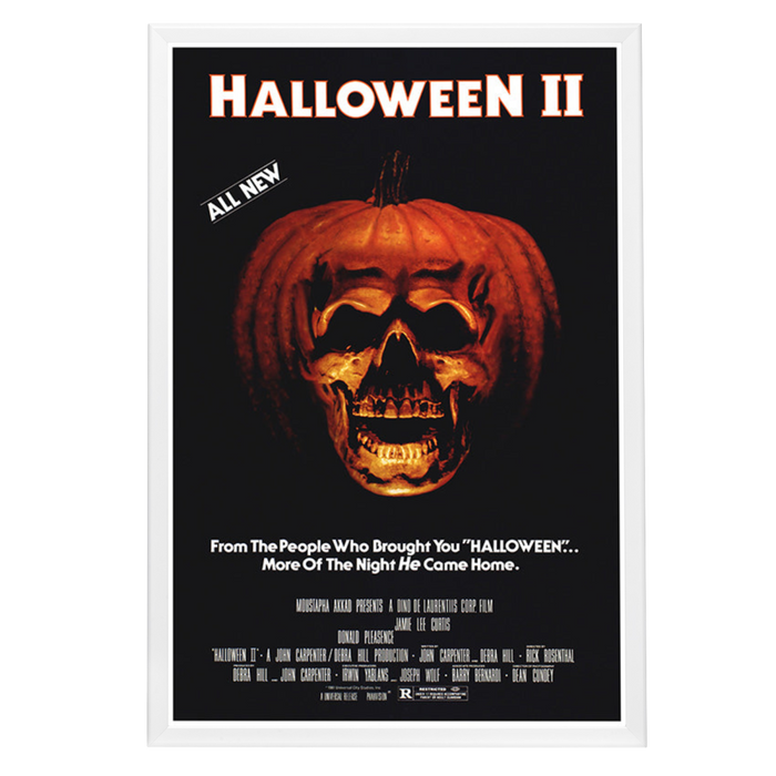 "Halloween II" (1981) Framed Movie Poster