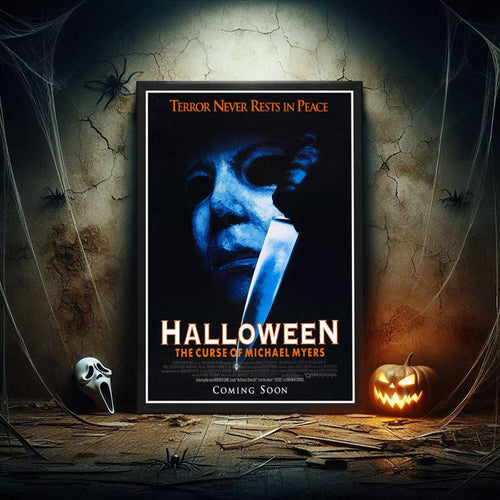 "Halloween VI: The Curse of Michael Myers" (1995) Framed Movie Poster