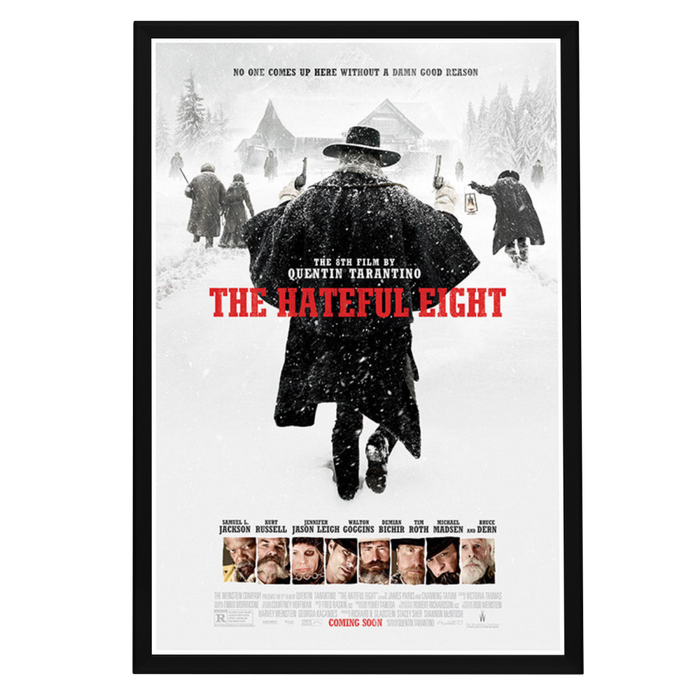 "Hateful Eight" (2015) Framed Movie Poster